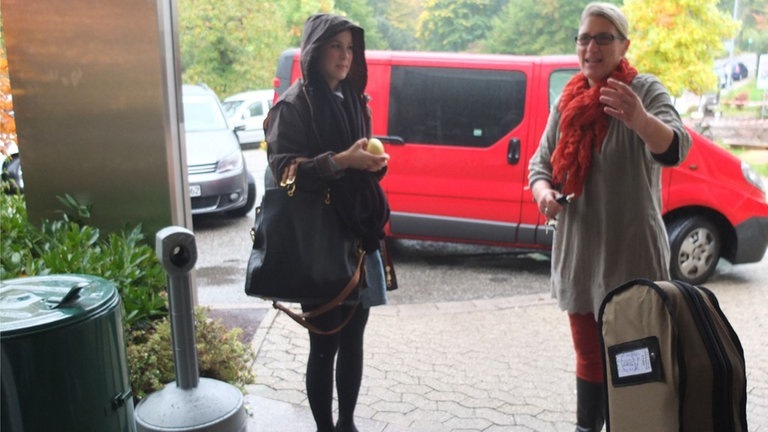 Foto: SWR3 Lena im Regen (Foto: SWR3)