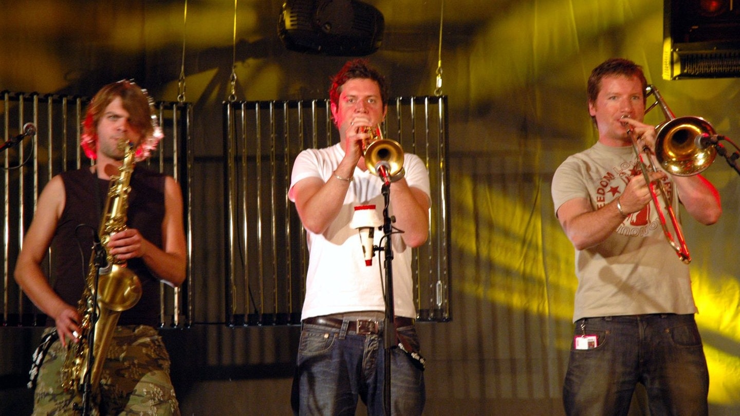 Foto: SWR3 Amy Winehouse bei ihrem Konzert 2004 im Theater Baden-Baden. (Foto: SWR3)