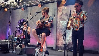 Jeremy Loops beim SWR3 New Pop Festival 2018 (Foto: SWR3) Jeremy Loops beim SWR3 New Pop Festival 2018