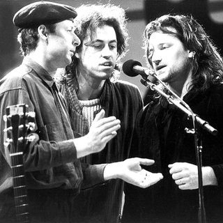 Van Morrison, Bob Geldof, And Bono