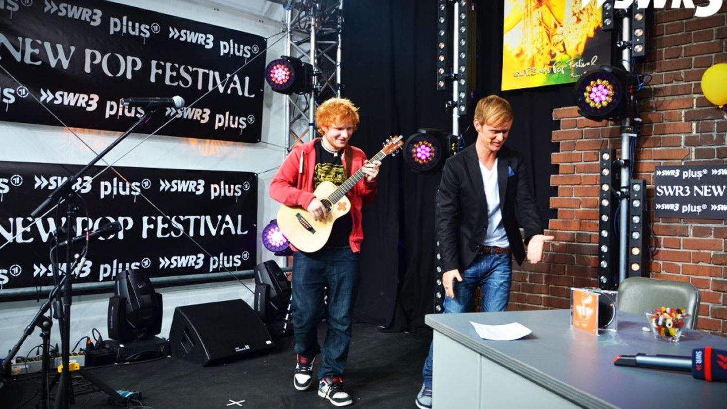 Ed Sheeran: Interview und Unplugged (Foto: SWR3)