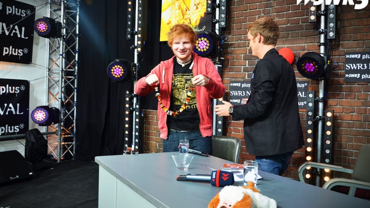 Ed Sheeran: Interview und Unplugged (Foto: SWR3)