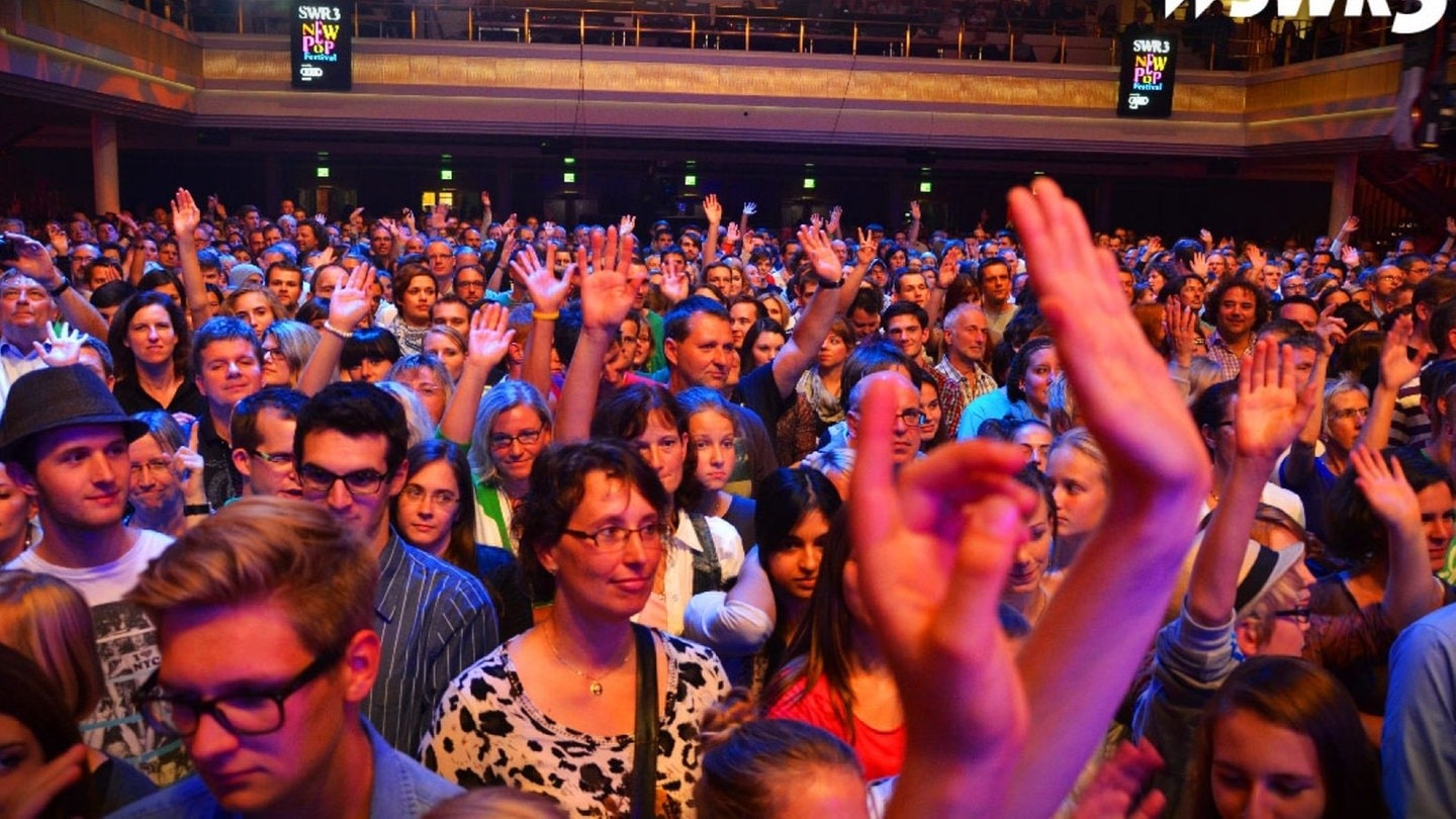 Of Monsters And Men: Beim Konzert im Kurhaus. (Foto: SWR3)