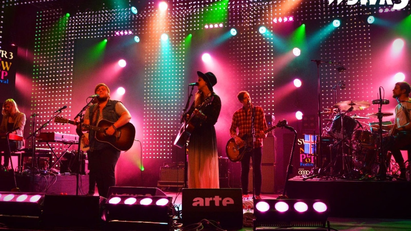 Of Monsters And Men: Beim Konzert im Kurhaus. (Foto: SWR3)