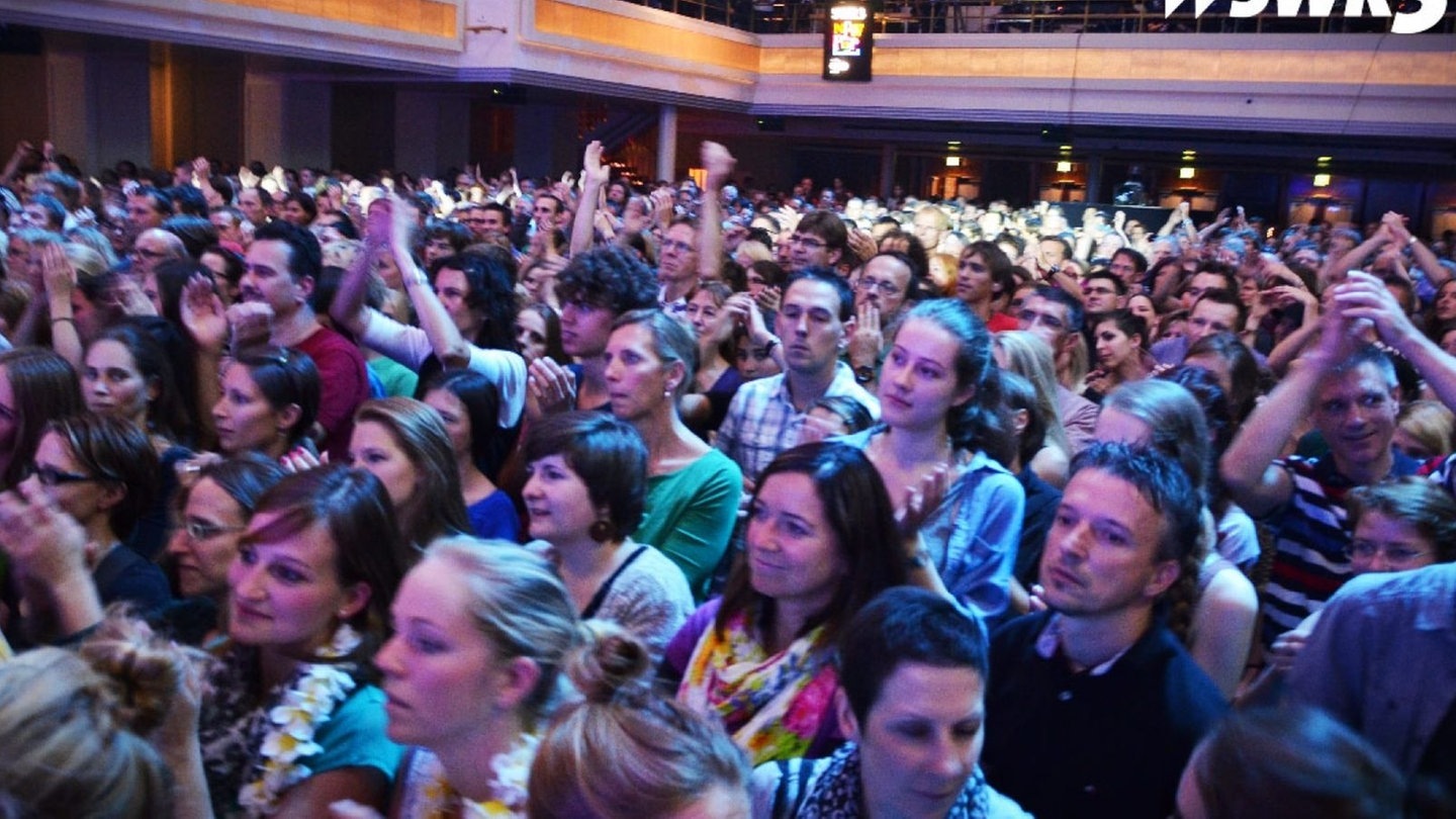 Of Monsters And Men: Beim Konzert im Kurhaus. (Foto: SWR3)