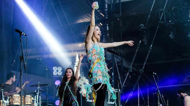 Crystal Fighters bei Rock am Ring 2014 - rar14 crystal fighters-2601.jpg-131361 (Foto: SWR3)