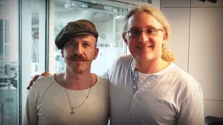 Foy Vance mit SWR3-Musikmän Matthias Kugler