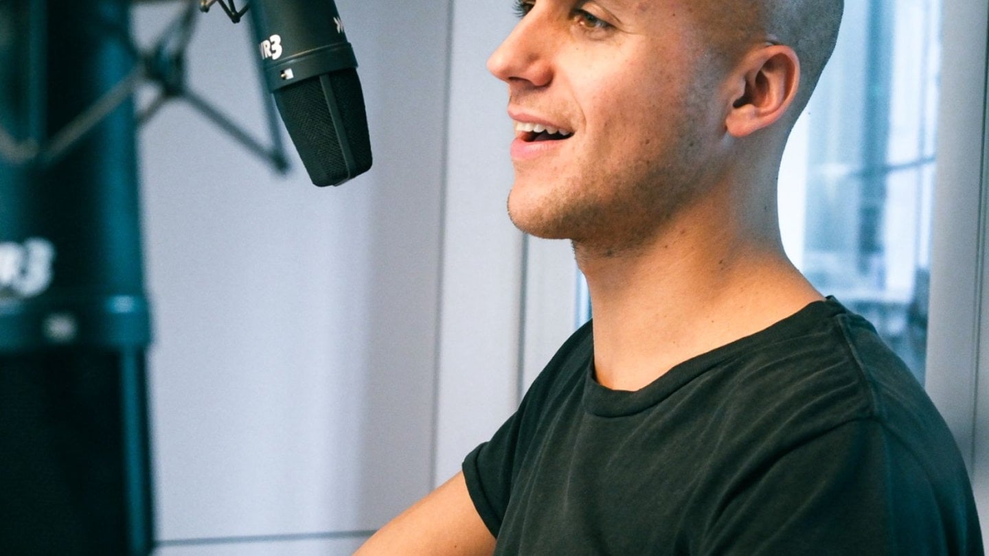 Interview - Milow (Foto: SWR3)