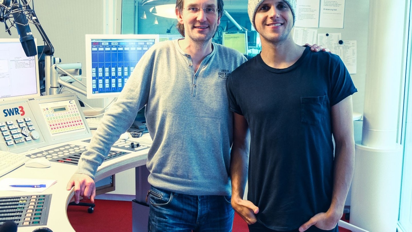 Interview - Milow (Foto: SWR3)