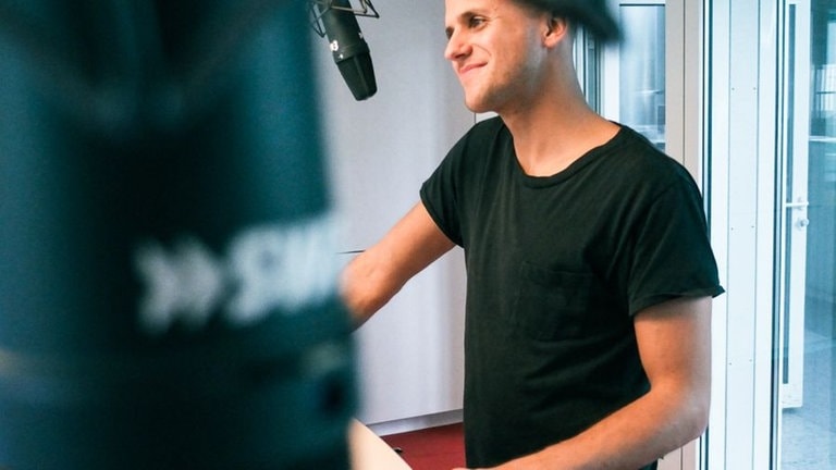 Interview - Milow (Foto: SWR3)