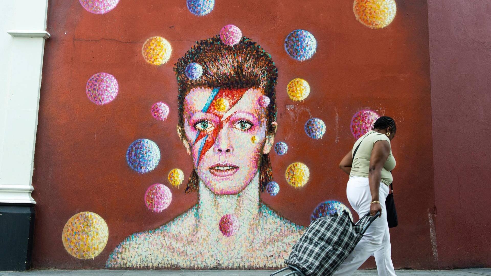 David Bowie Street-Art in London (Foto: dpa/picture-alliance)