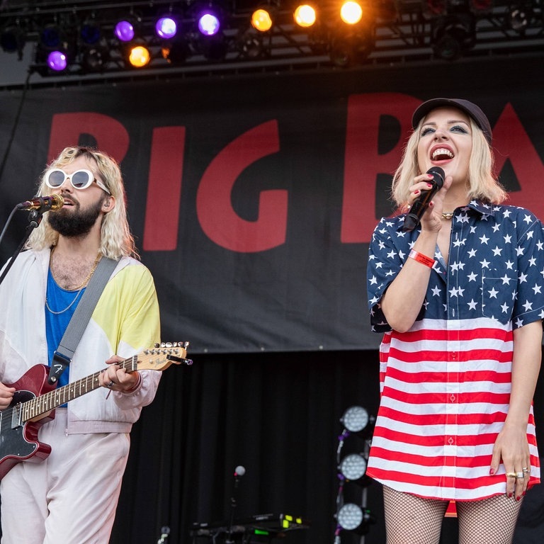 Das Indie-Pop-Duo Flora Cash (Foto: IMAGO, IMAGO / ZUMA Wire)