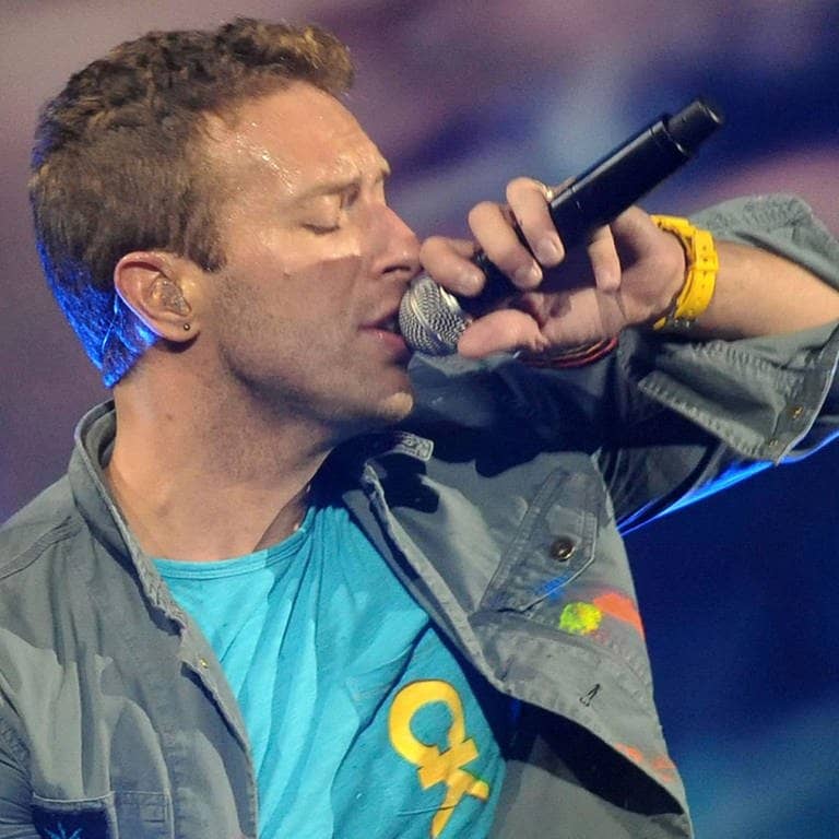Chris Martin von Coldplay (Foto: EMI)