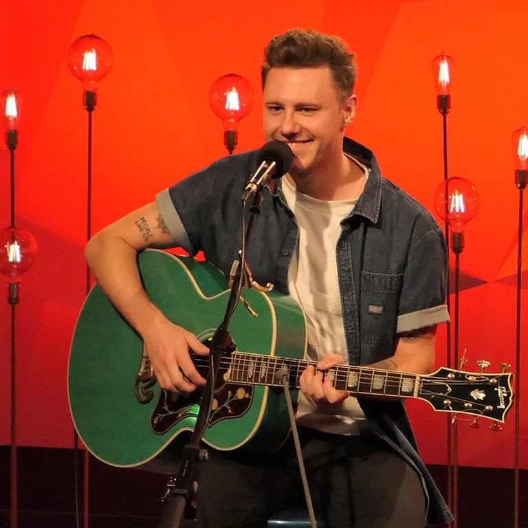 Callum Beattie im SWR3-Studio (Foto: SWR3)