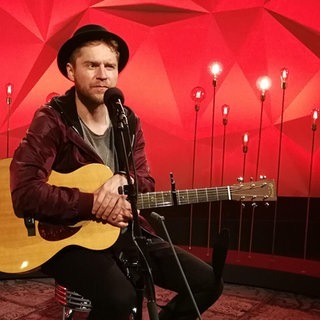Johannes Oerding im SWR3-Studio