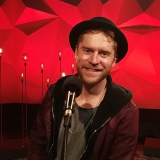 Johannes Oerding im SWR3-Studio