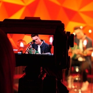 Callum Beattie im SWR3-Studio
