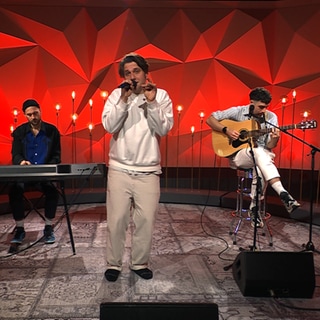 Il Civetto im SWR3-Studio