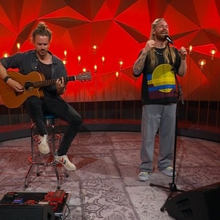 Sam Ryder spielt Song im SWR3 Studio