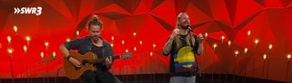 Sam Ryder spielt Song im SWR3 Studio