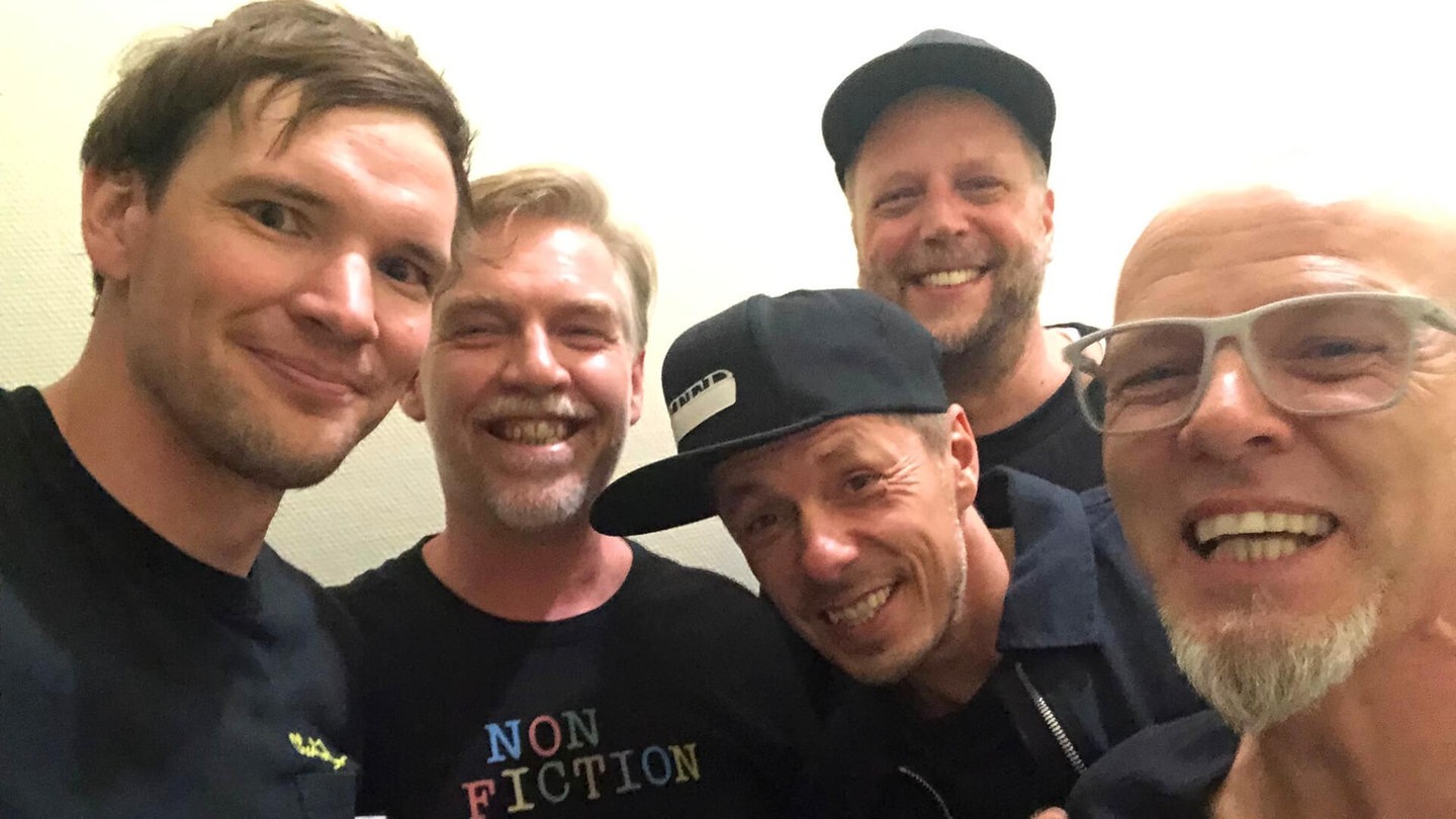 Foto: SWR3 SWR3-Reporter Nils Dampz hat die Fantastischen Vier getroffen (Foto: SWR3)