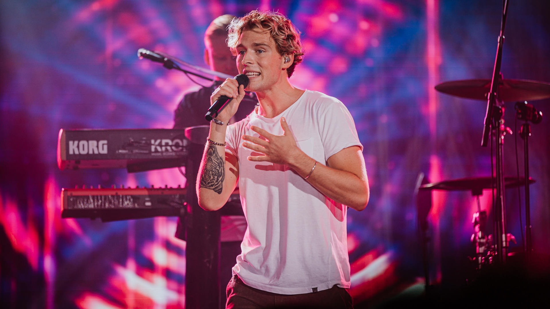 Foto: SWR3 Christopher beim New Pop Festival 2019 (Foto: SWR3)