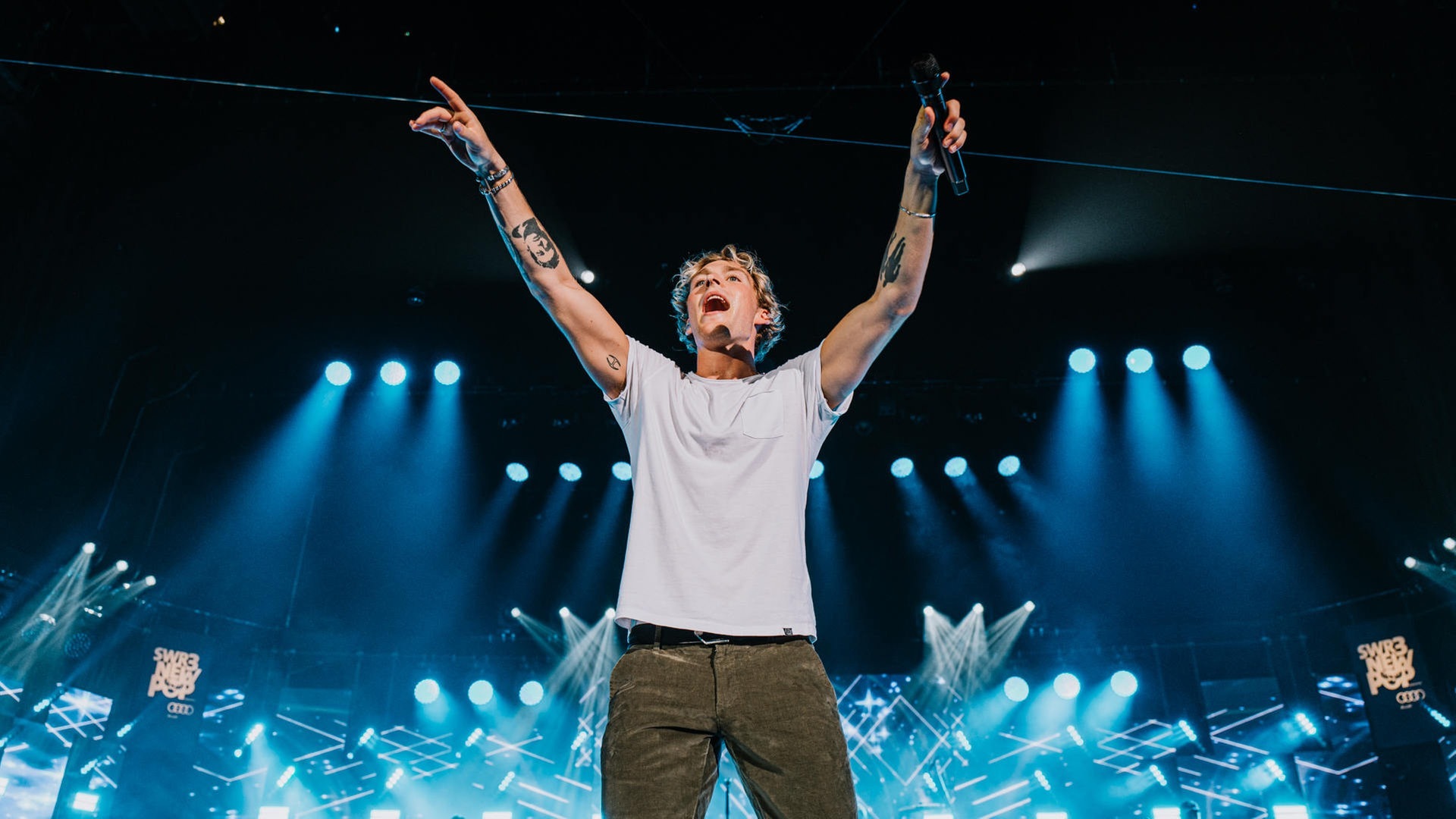 Foto: SWR3 Christopher beim New Pop Festival 2019 (Foto: SWR3)