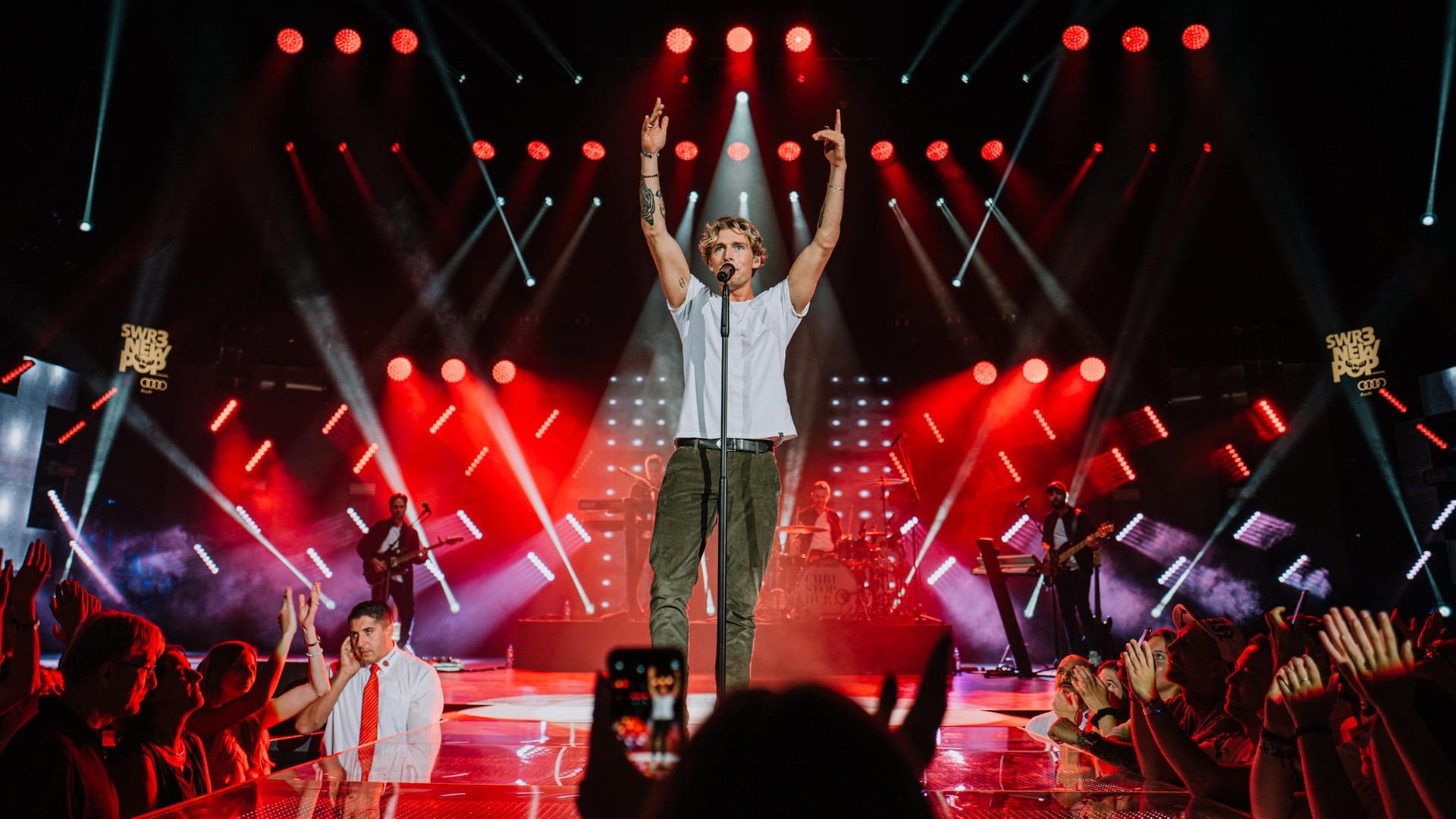 Foto: SWR3 Christopher beim New Pop Festival 2019 (Foto: SWR3)