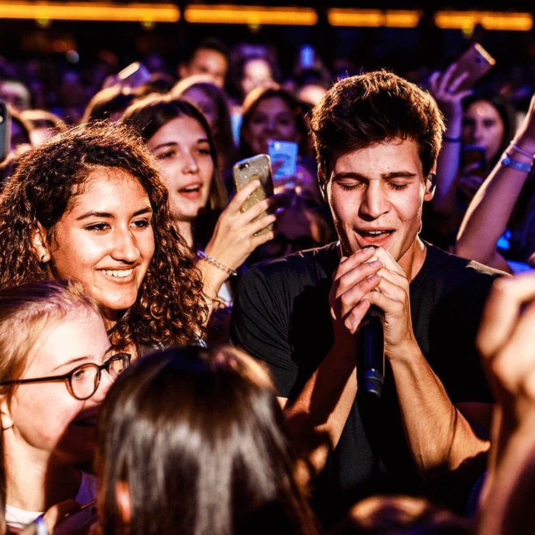 Wincent Weiss im Publikum beim SWR3 New Pop Festival 2017 (Foto: SWR3)