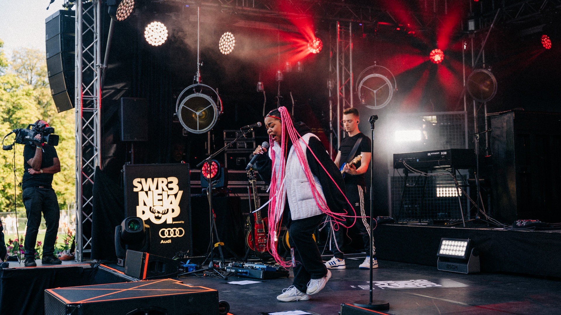 Foto: SWR3, Niko Neithardt Zoe Wees beim New Pop in Baden-Baden (Foto: SWR3, Niko Neithardt)