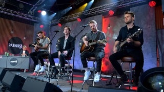 Picture This beim Star-Talk beim New Pop Festival 2019 (Foto: SWR3) Picture This beim Star-Talk beim New Pop Festival 2019