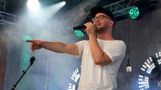 Mark Forster beim Star-Talk beim New Pop Festival 2019