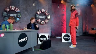 Lewis Capaldi beim Star-Talk beim New Pop Festival 2019 (Foto: SWR3) Lewis Capaldi beim Star-Talk beim New Pop Festival 2019