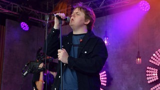 Lewis Capaldi beim Star-Talk beim New Pop Festival 2019 (Foto: SWR3) Lewis Capaldi beim Star-Talk beim New Pop Festival 2019