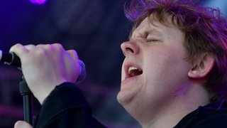 Lewis Capaldi beim Star-Talk beim New Pop Festival 2019 (Foto: SWR3) Lewis Capaldi beim Star-Talk beim New Pop Festival 2019