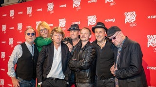 Fury in the Slaughterhouse auf dem roten Teppich beim SWR3 New Pop Special 2021 (Foto: SWR3, Ronny Krautz) Fury in the Slaughterhouse auf dem roten Teppich beim SWR3 New Pop Special 2021