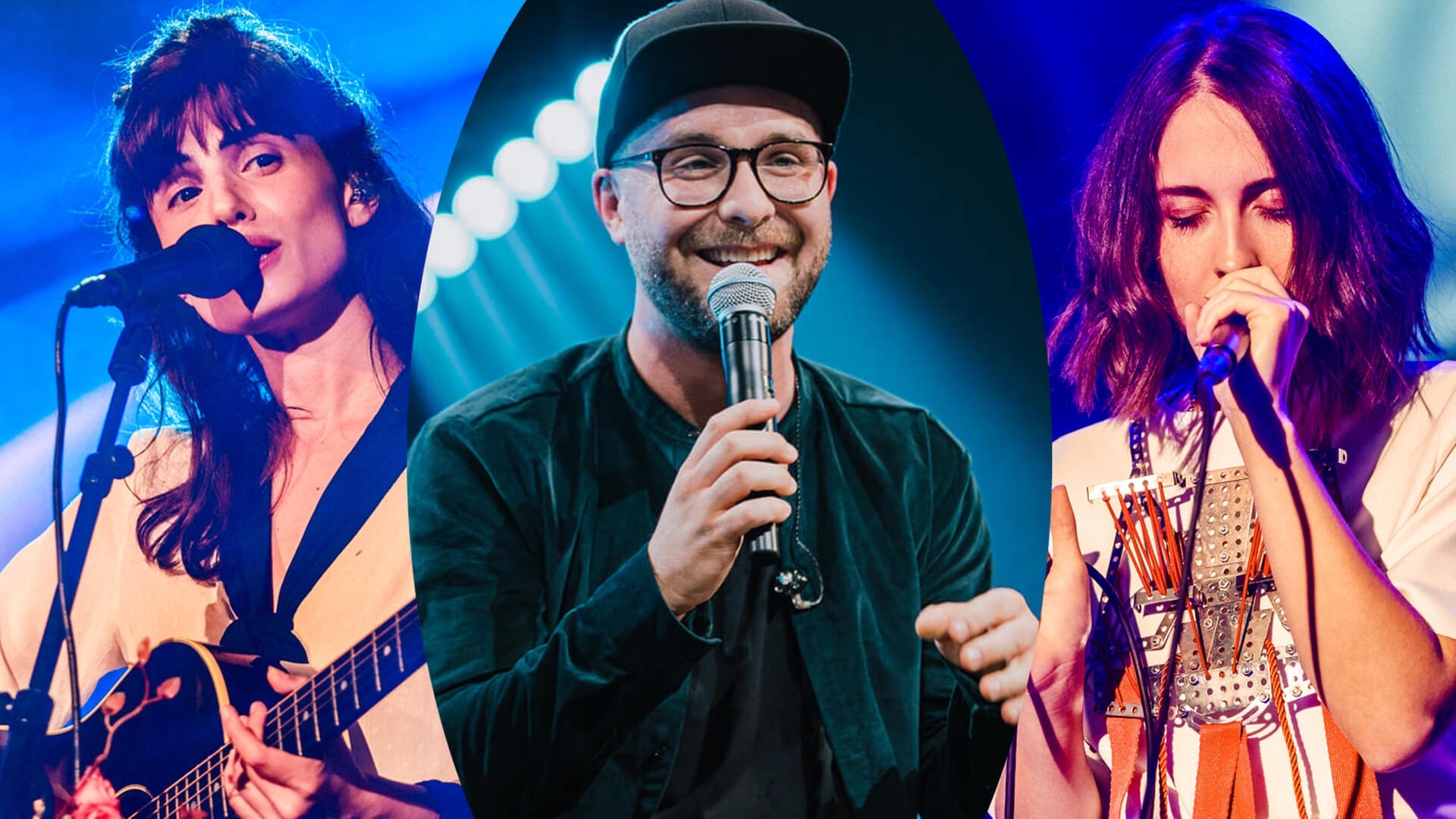 Lola Marsh, Alice Merton und Mark Forster beim New Pop Festival (Foto: SWR3)