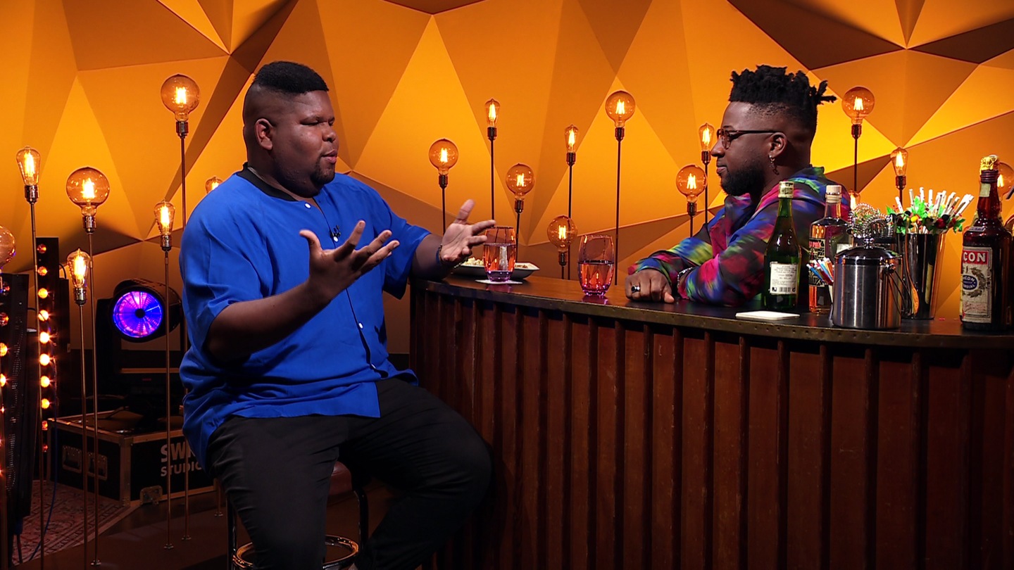 Foto: SWR3 Ray Dalton und Kelvin Jones üben Deutsch (Foto: SWR3)