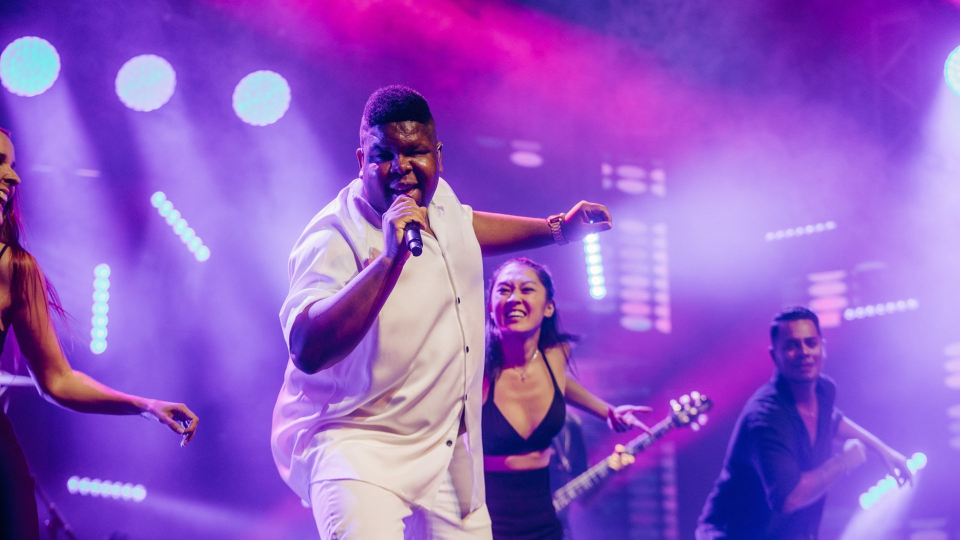 Ray Dalton bei seinem Konzert beim SWR3 New Pop Festival 2022 (Foto: SWR, Niko Neithardt)