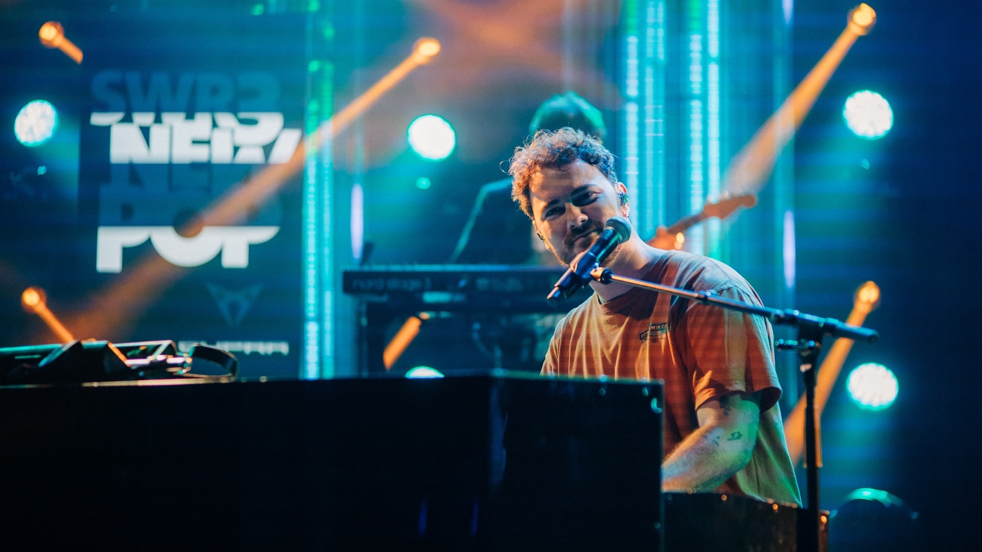 Foto: SWR3, Niko Neithardt Cian Ducrot am New Pop Festival 2023 (Foto: SWR3, Niko Neithardt)