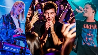 Rag'n'Bone Man, LEA und Wincent Weiss beim New Pop Festival im Kurhaus