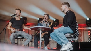 ClockClock auf der Livebühne beim SWR3 New Pop Festival 2022 (Foto: SWR, Ronny Zimmermann) ClockClock auf der Livebühne beim SWR3 New Pop Festival 2022