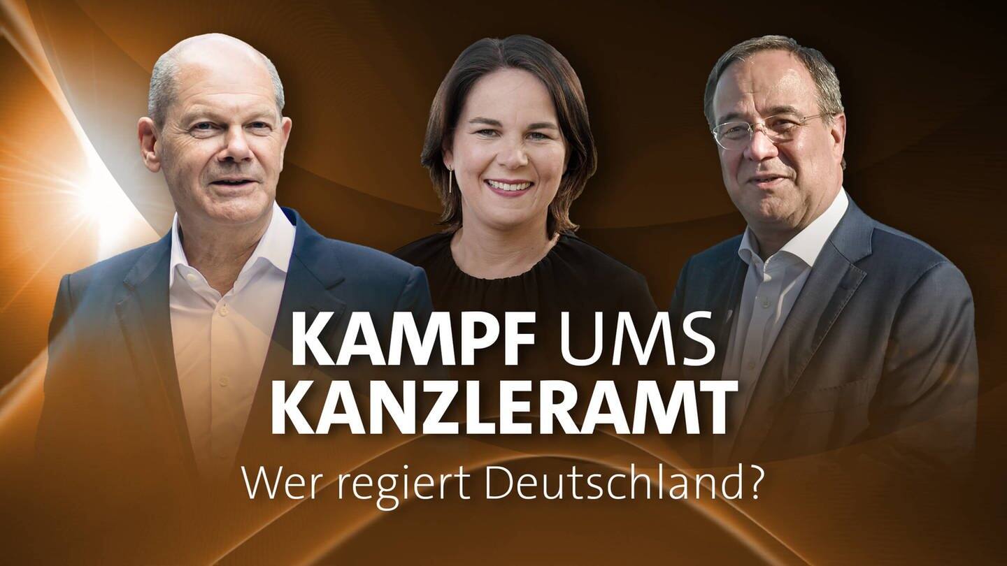 Kampf ums Kanzleramt (Foto: picture-alliance / Reportdienste, Patrick Pleul, Xander Heinl, Thomas Bartilla)
