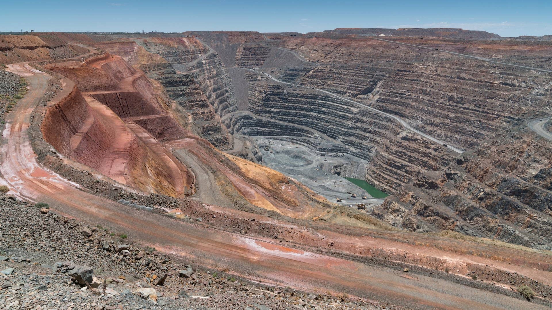 Industrieller Golddabbau: eine Goldmine in Westaustralien (Foto: picture-alliance / Reportdienste, picture alliance / Zoonar | Alexander Ludwig)