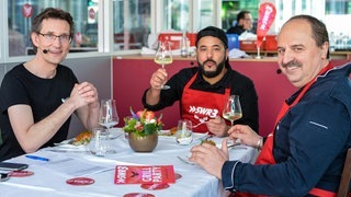 SWR3 Grillparty 2018 mit Johann Lafer und Adel Tawil (Foto: SWR3) SWR3 Grillparty 2018 mit Johann Lafer und Adel Tawil