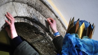 Neulich an der Haustür