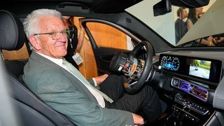 Kretschmann im Auto