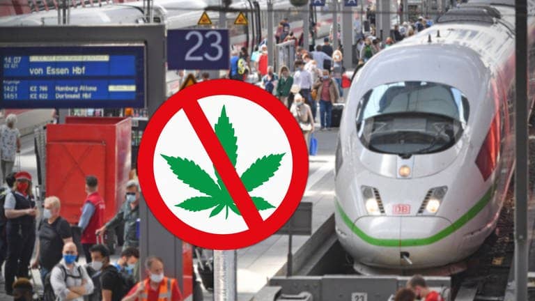Bahn Cannabisverbot