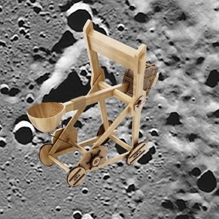 Houston, mir haben eine Schleuder auf dem Mond