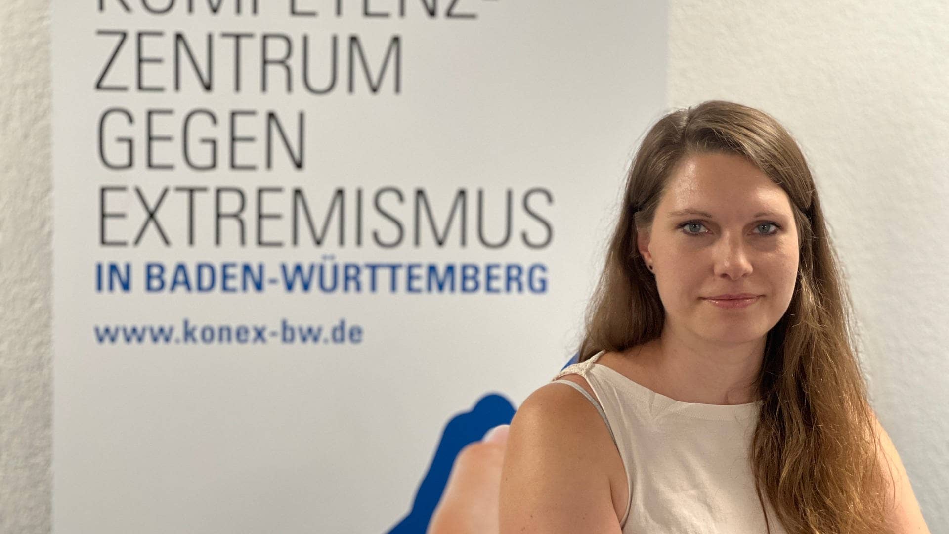 Hilft Ex-Nazis in Baden-Württemberg: Ausstiegsberaterin Verena Fiebig. 